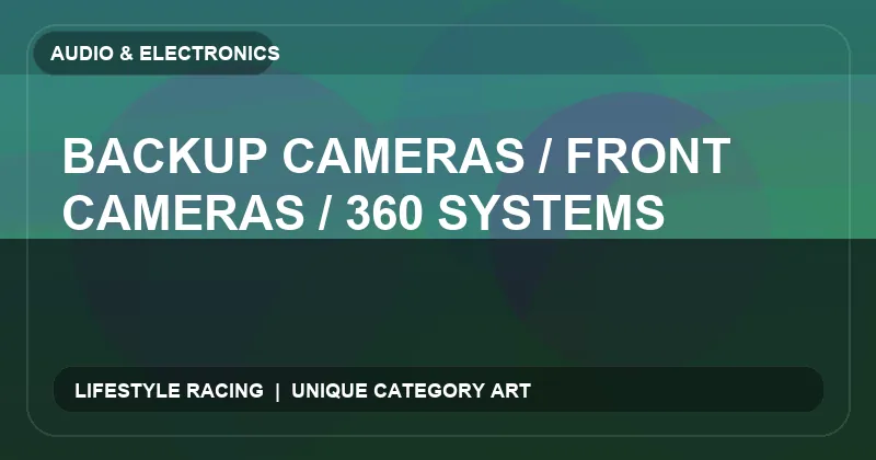 Backup Cameras / Front Cameras / 360 Systems